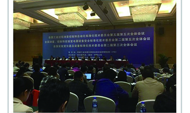 虹潤公司參加全國工業過程測量控制和自動化標準化技術委員會第五屆第五次全體會議